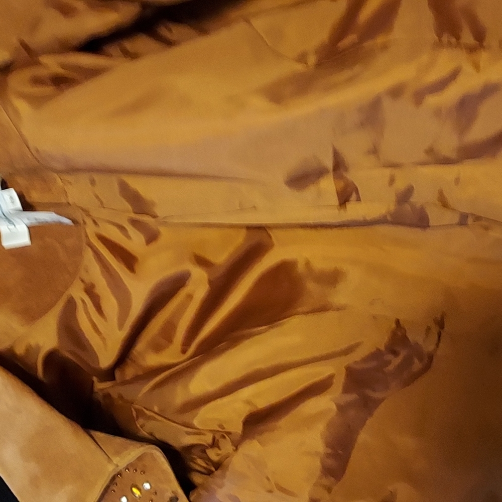 NWOT-Coldwater Creek-Leather Jacket-size PM - Picture 6 of 6